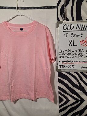 NWT Old Navy Shirt, Pink, XL